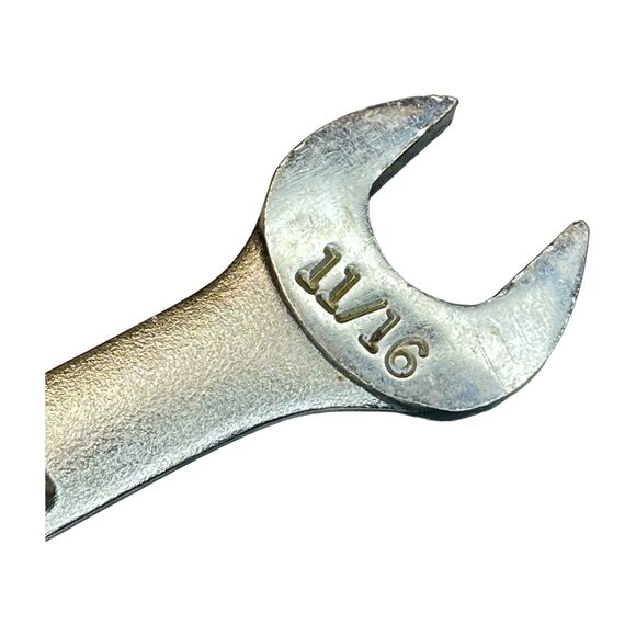 Vintage Craftsman VA-44698 11/16" 12-Point Combination Spanner/Wrench Hand Tool - Picture 4 of 6